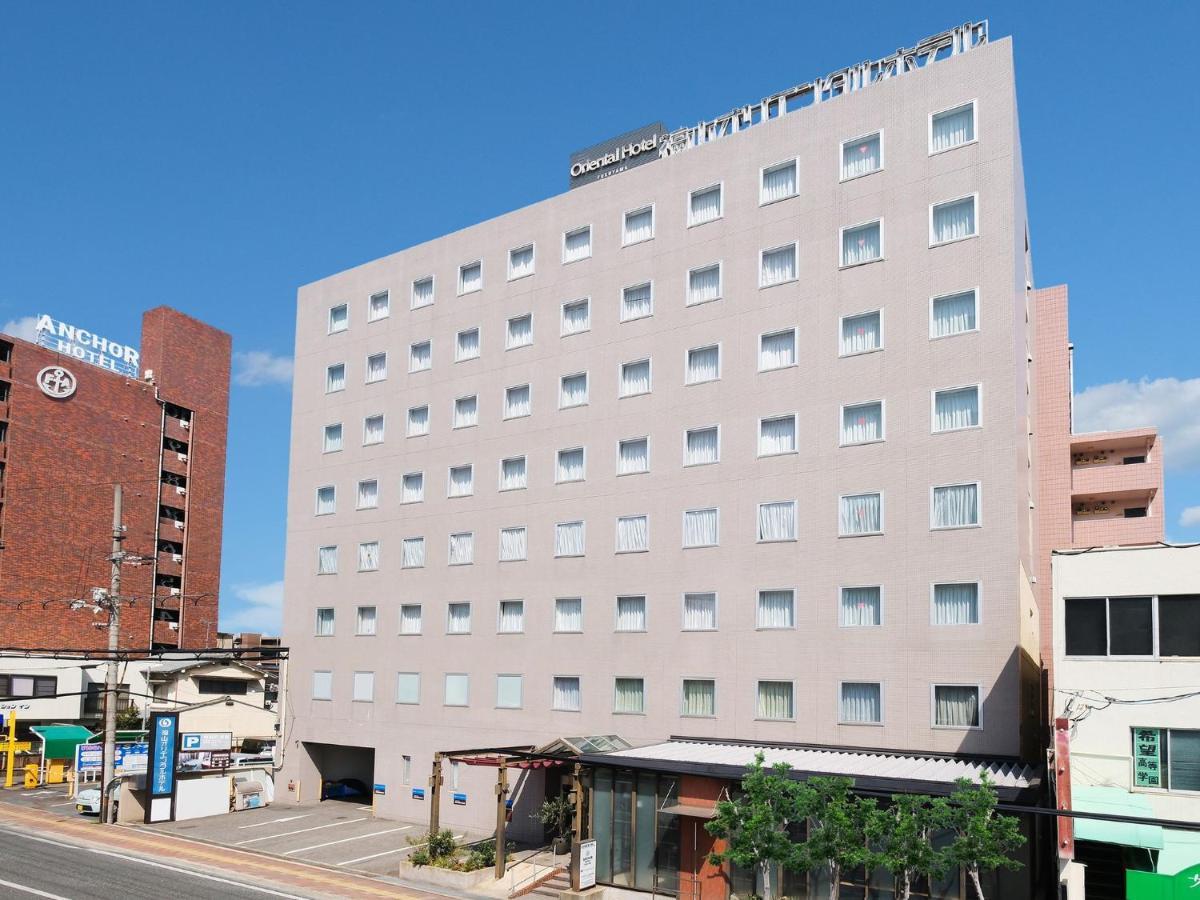 Fukuyama Oriental Hotel Exteriör bild
